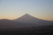 富士山の夕景の壁紙